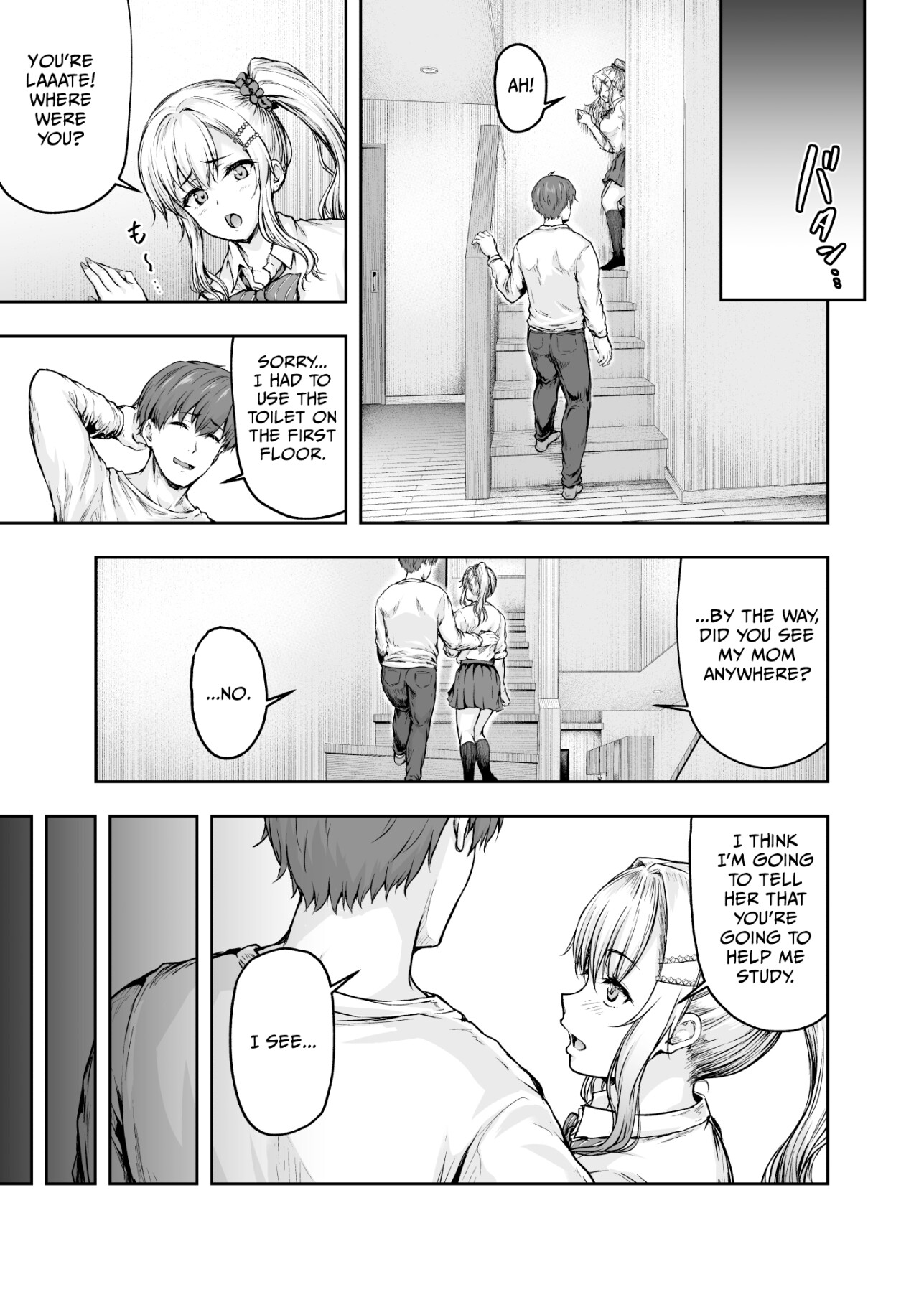 Hentai Manga Comic-Mom's obsessed with her Daughter's Boyfriend 1-Read-66